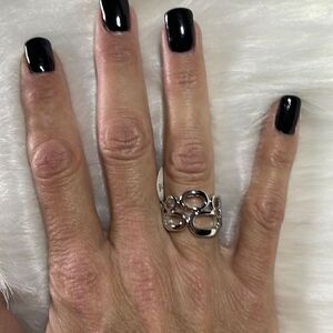 NWT Lia Sophia Silver Ring size 7